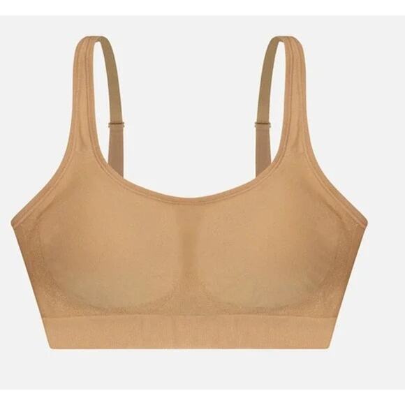 UNDEROUTFIT Comfort Shaping Bra 4XL Adjustable Straps NWOT Style 459 Coffee Tan - Picture 1 of 4